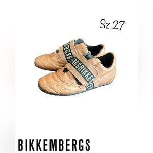 BIKKEMBERGS sz 27 girls pink sneakers shoes